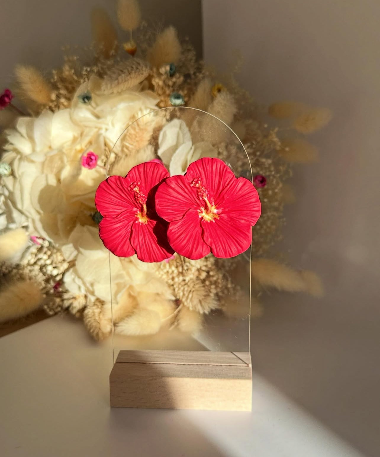 Boucles d’oreilles Mama Hibiscus