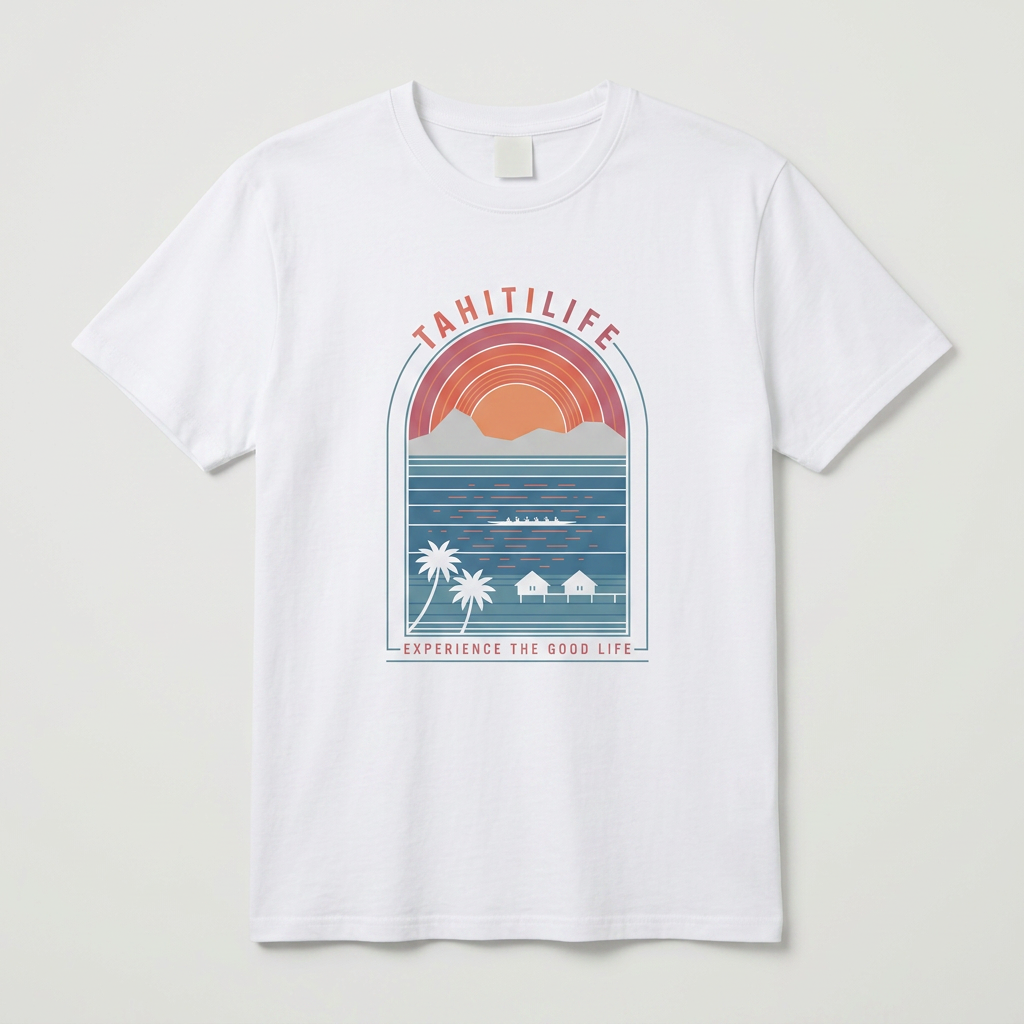 Tahiti life ( blanc) 30062026 XL