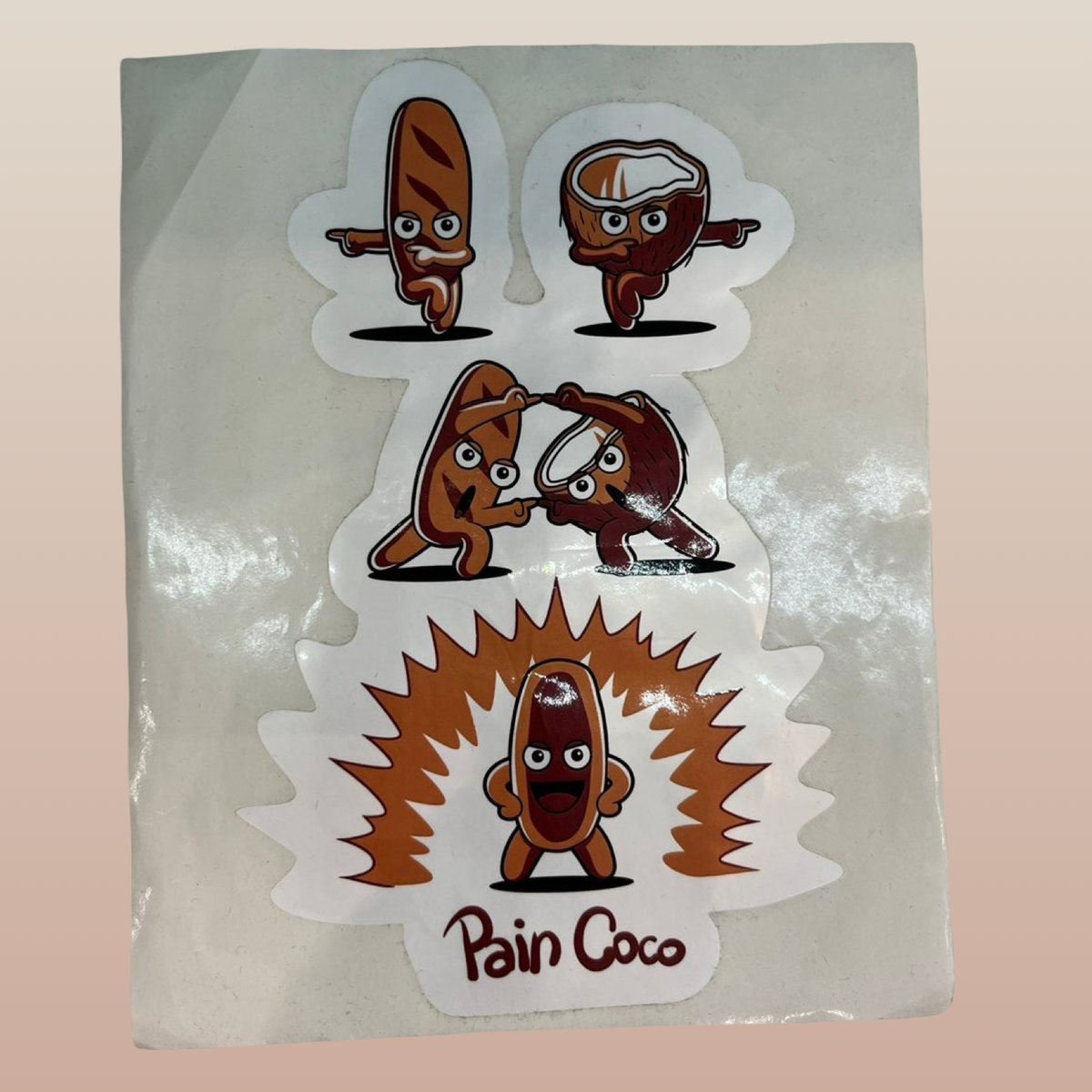 Sticker pain coco