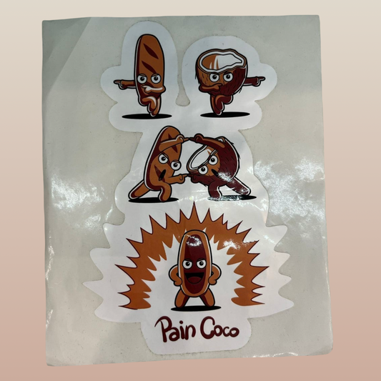 Sticker pain coco